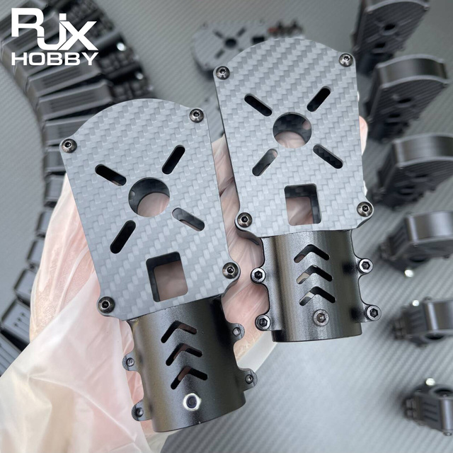 RJX 20mm 30mm 40mm Anti-shock Carbon Fiber Motor Mount Seat Holder for Drone Multirotor Accessories