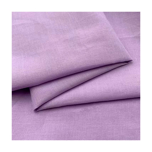 C162 Factory Price Colorful Plain Dyed Texture Sand Washed 100% Cotton Fabric for Man Women <strong>Shirting</strong> - Product Image 1