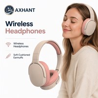 P2961 5.0 Headphone Gaming ENC Over Ear Stereo HiFi AAC Berkabel Nirkabel Kontrol Sentuh Latensi Rendah