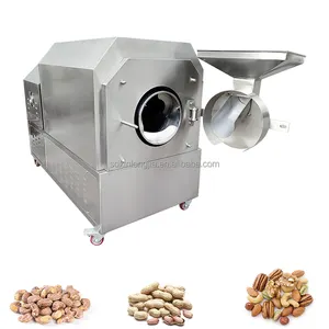 New Models Macadamia Nuts Roasting Machine Sunflower Seeds Cashew Nut Peanut Roaster Machine 5kg