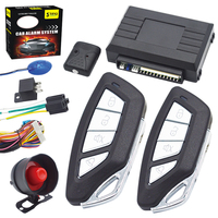 Système d'alarme de sécurité unidirectionnel intelligent pour véhicule, kit universel de contrôle centralisé à distance pour voiture DC12V