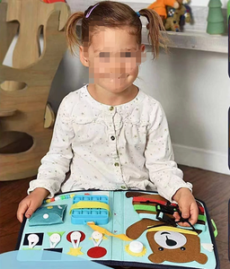 Giocattoli educativi di apprendimento per bambini educativi per altri giocattoli educativi per bambini educazione precoce giocattolo libro occupato mia cara tavola occupata - Product Image 5