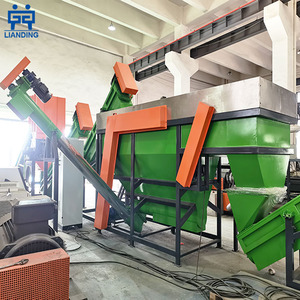 Chất thải PP PE phim PET chai nhựa túi giặt tái chế máy nhà máy dây chuyền sản xuất - Product Image 2