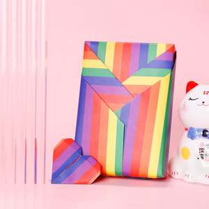 Wholesale 80g <b>Rainbow</b> Colors Art <b>Paper</b> Tissue 43*300cm Gift Luxury Custom Packaging <b>Wrapping</b> <b>Paper</b> Roll - Product Image 5