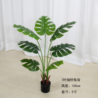 Reiskofferdecoratie Bloemen Spirale Topiary Bonsai Eiken Kwaliteit Eco Wand Groene Bloesems Planten Kunstmatige Palmbladeren
