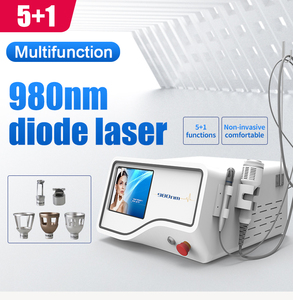 Mesin Penghilang Vena Laba-laba Darah Merah Profesional 980nm 6 in 1 Perangkat Multifungsi untuk Vaskular Wajah dan Tubuh - Product Image 2