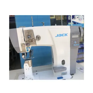 Máquina de coser de poste de aguja, completamente automática, a buen precio, JACK JK-6691