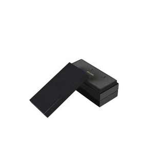 Multi Layers Packaging Customized Rectangle <b>Gift</b> <b>Box</b> Metal Sticker MDF <b>Black</b> Storage Metal Wood Jewelry <b>Box</b> - Product Image 4