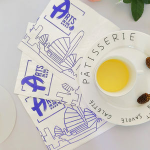 2层软木原浆餐巾纸包式餐巾 - Product Image 2