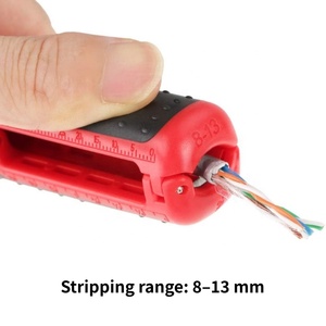 Herramienta Manual Multifunción para Pelar Cables, 8-13 mm, 10-20 AWG, RG6/RG59, Alicates Multifunción para Pelar Cables Coaxiales - Product Image 4