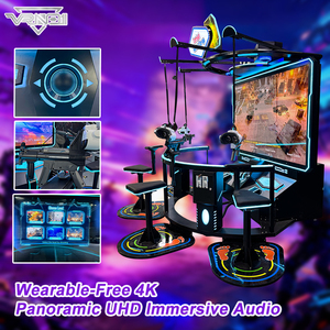 Máquina de Juego de Disparos VR para <span class=keywords><strong>4</strong></span> Jugadores con Retroceso de Pistola, Respuesta de Explosión y Asiento con Vibración - Product Image 4