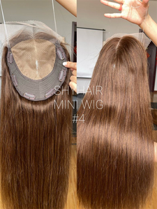 Nuevo Diseño 2026: Peluca de Encaje Frontal Personalizada de 8x8 Pulgadas, Lacia, de Cabello Virgen Remy Europeo para Mujer, para Encaje de 16 Pulgadas - Product Image 4