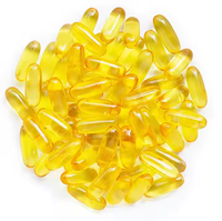 Capsules molles d'huile de foie de morue organique en vrac directe de l'usine OEM ODM 600mg d'huile de foie de morue pure Offre Spéciale vitamine E huile de poisson 1000mg