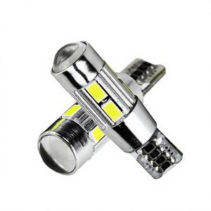 หลอดไฟ LED รุ่นใหม่ UGGV 5630 10 SMD สำหรับรถยนต์ 5W5 รูปทรงลิ่ม ไฟเลี้ยวข้าง PVC T10 12V 6000K สีฟ้าสว่างพิเศษ สำหรับดัดแปลง/อัพเกรด - Product Image 3