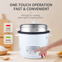 Cuisinière à riz électrique domestique 1,5L-6L avec panier vapeur et cuve intérieure antiadhésive épaissie
