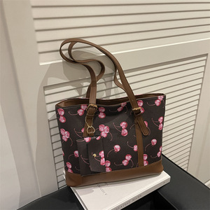 Elegante Borsa a Spalla Versatile Primaverile di Nuova Collezione, Grande Capacità, Casual, Personalizzata, Alla Moda, Semplice, Borsa Tote da Donna - Product Image 6