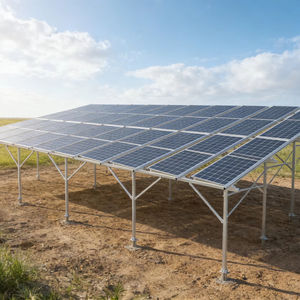 ระบบฟาร์มโซลาร์เซลล์ GL ระบบติดตั้งแผงโซลาร์เซลล์บนพื้นดินสำหรับการเกษตร ฟาร์มพลังงานแสงอาทิตย์ - Product Image 1