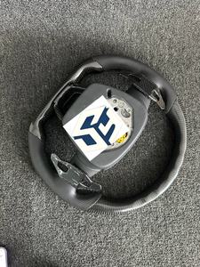 Volant de course en fibre de carbone compatible avec Audi A3 2018 2019 A4 A5 A6 A7 A8 S3 S5 S6 S7 RS3 RS4 RS5 RS6 RS7 TT TTRS B9 - Product Image 6