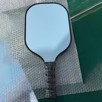 Ensemble de raquettes de pickleball en fibre de carbone sur mesure, vente en gros, raquette de pickleball légère en fibre de verre pressée à froid pour débutants