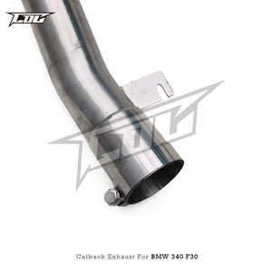 Tubo de escape recto COC para <span class=keywords><strong>BMW</strong></span> 335i <span class=keywords><strong>340i</strong></span> F30 <span class=keywords><strong>F31</strong></span> 3,0 T 2012-2016 sistema de escape Catback de acero inoxidable sin válvula - Product Image 6