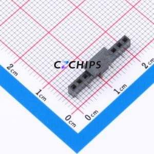SMM-110-02-F-S-P-TR Pin Socket SMD,P=2mm Connector 2mm Square Hole Vertical Mount Single Row - Product Image 1