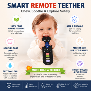 Jouet <span class=keywords><strong>de</strong></span> dentition pour bébé en silicone certifié CPC ASTM, sans BPA, <span class=keywords><strong>de</strong></span> qualité alimentaire, souple, à mâcher, vente en gros directe usine, personnalisable - Product Image 2