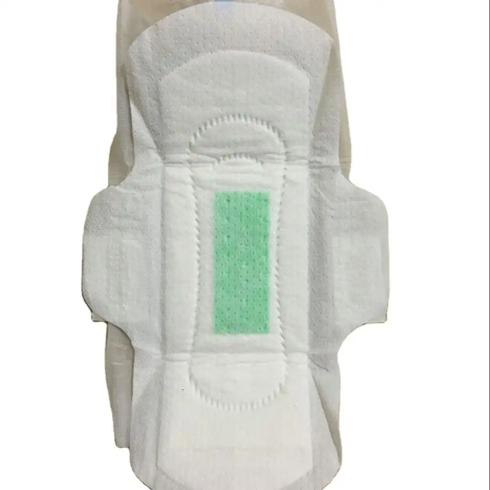 Женские японские мягкие белые OEM-100 Органические Хлопковые менструальные женские гигиенические прокладки