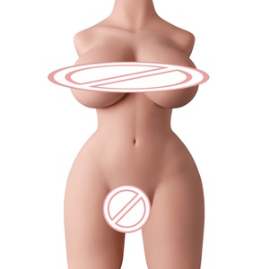 Real-life Private Parts Molded Solid Half-body Smart Doll <strong>Male</strong> Masturbator Waterproof Holes Vagina/Anal Adult Sex-BJD-A062-J - Product Image 1