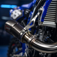 Pièces d'échappement personnalisées pour moto CNC, fabrication OEM sur mesure : bride de collecteur d'échappement, support de suspension d'échappement, embout d'échappement, support de cache-radiateur