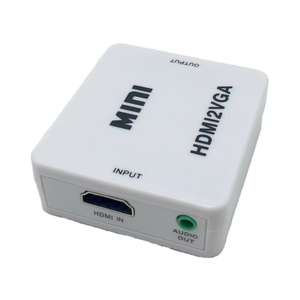 Convertidor MINI HD2VGA a Precio <span class=keywords><strong>de</strong></span> Fábrica, Adaptador <span class=keywords><strong>de</strong></span> 1080P HD a VGA con <span class=keywords><strong>Audio</strong></span> <span class=keywords><strong>para</strong></span> Computadora, Macho-Hembra, Caja <span class=keywords><strong>de</strong></span> Color - Product Image 3
