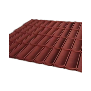 Teja de techo de metal con revestimiento de piedra de diseño moderno, precio de fábrica, hoja de techo de acero para construcción al aire libre colorida, resistente al agua, ignífuga, <span class=keywords><strong>China</strong></span> - Product Image 1