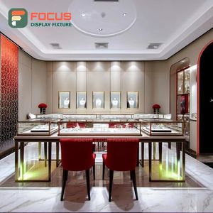 Muebles de Tienda de Joyería de Alta Visibilidad, Fabricante de Muebles con Acabado Laminado, Mostrador de Centro Comercial, Vitrina - Product Image 2