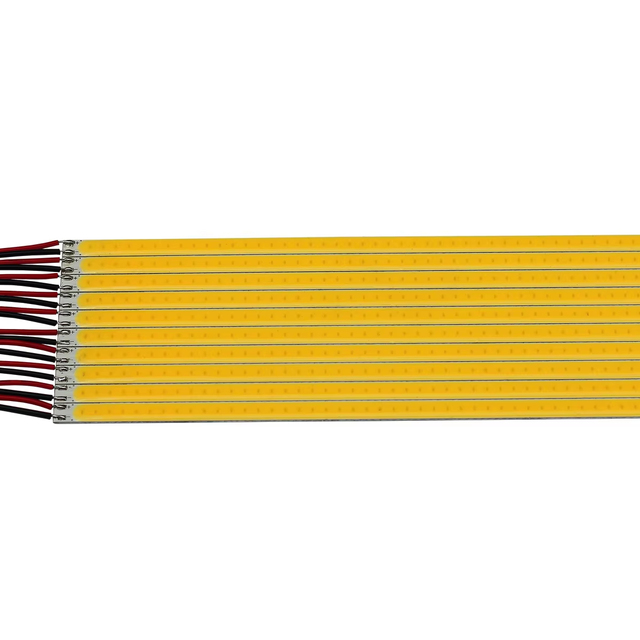 Aluminum PCB COB LED Hard Strip Bar Light 12V/24V/48V 30/40/50/60/80/100/120cm High Brightness Cob Light Bar for Kitchen Cabinet