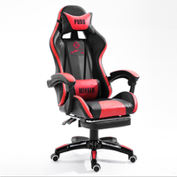 Kursi Gaming Lipat Tinggi Ergonomis Modern dengan Sandaran Tinggi, Dapat Diperpanjang, Pendingin, Bahan Kulit PU, Rangka Baja Tahan Karat