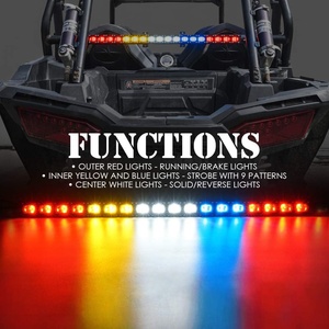 Barra de luz LED de persecución para ATV UTV con función de luz inversa de freno giratorio, barra de luz trasera de persecución para camioneta todoterreno, cámara de recogida <span class=keywords><strong>Am</strong></span> - Product Image 6