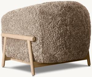 Sillón Moderno Minimalista, Tapizado en Tela, Respaldo Alto, Sofá de Lujo - Product Image 4