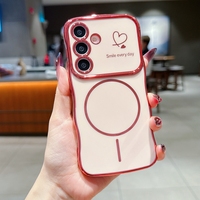 Pour Samsung A14/A15/A16/A36/A56/S22 Ultra Chrome Heart Design Magnétique TPU Gel Cover Phone case