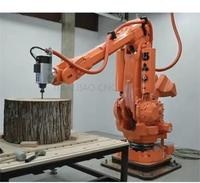 Tian Jiao Machinery 6 axes bras robotique CNC routeur nouvelle Machine de gravure de corps d'occasion Robot sculpture sur pierre moteur de marbre 3D