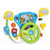 Elektronischer Baby Rücksitz Lenkrad Autositz für Kinder Fahrspielzeug Spaß  Geschenk für Kinder (Mehrfarbig)