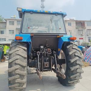 Tracteur agricole d'occasion New Holland 1004 4x4, petit tracteur de jardin multifonctionnel, remise à neuf, personnalisation et vente en gros - Product Image 5