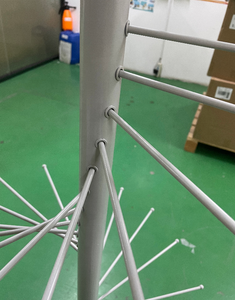 Miễn Phí Đứng Xoắn Ốc May Quần Áo Quay Vòng Giá 30 Chiếc Khăn Cửa Hàng Hiển Thị Kim Loại Hijab Khăn Hiển Thị Giá Khăn Hiển Thị Đứng - Product Image 5