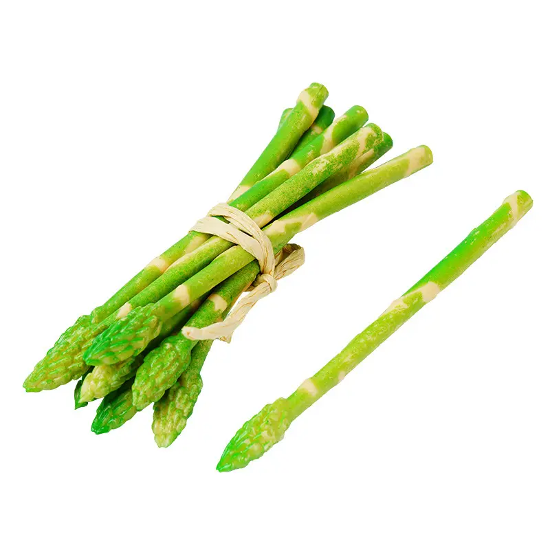 CXQD grosir mainan rumah taman kanak-kanak alat peraga model buah sayuran kuncup asparagus simulasi penjualan langsung pabrik