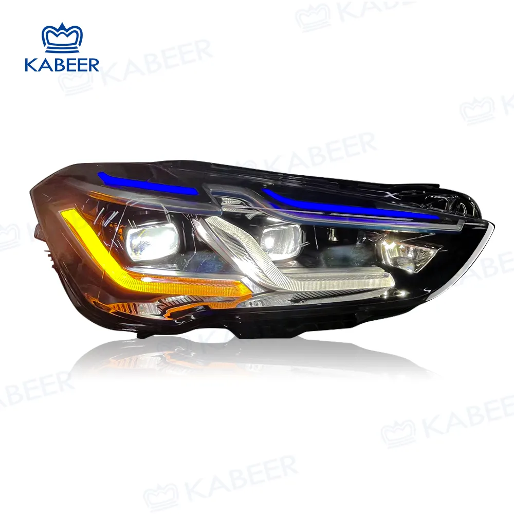 Upgrade Headlight For BMW X1 F49 F48 xenon Upgrade to Full LED Headlight Modified Head Lamp M5 Style OE 6311 7403 907