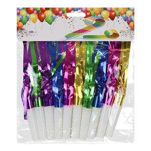 Trombe e Soffiatori Dorati per Feste dei Bambini, Accessori Sonori per Compleanni, Baby Shower, <span class=keywords><strong>Capodanno</strong></span> - Product Image 4