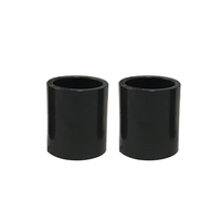 Kopling Pipa UPVC Plastik Industri DN15-DN100 1/2''-4'' Kopling Silinder Lurus Min. Pesan 1 Buah