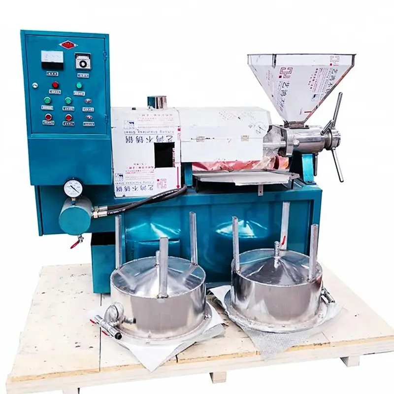 Fabrika fiyat canola yenilebilir yağ l vida pres makinesi zeytin hindistan cevizi çay tohumu hardal 6yl-130 yağ presler makinesi ile filtre