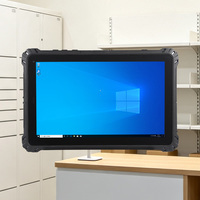 Tablet Resistente con Windows, Pantalla de 10.1 Pulgadas, 8GB, 128GB, Procesador de Cuatro Núcleos, con USB 3.0 Tipo A + Pogo Pins