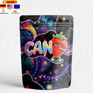 Bolsas personalizadas, resellables y a prueba de olores: 3.5g, 35g, 7g; Bolsas de poliéster con cierre tipo cremallera para tabaco - Product Image 1