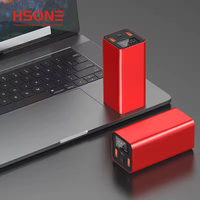 HSONE Pengisi Daya Magnetik Cepat 20W Power Bank Aluminium Alloy untuk MacBook dengan Logo yang Dapat Disesuaikan dan Pengisian Daya Nirkabel 10000mAh