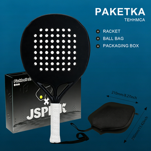 Raqueta de Pádel Personalizada de Fibra de Carbono 3K/18K, Núcleo de EVA, Ligera, Antideslizante, Forma Redonda, Peso y Logotipo Personalizables, Raqueta de Pádel Profesional - Product Image 4